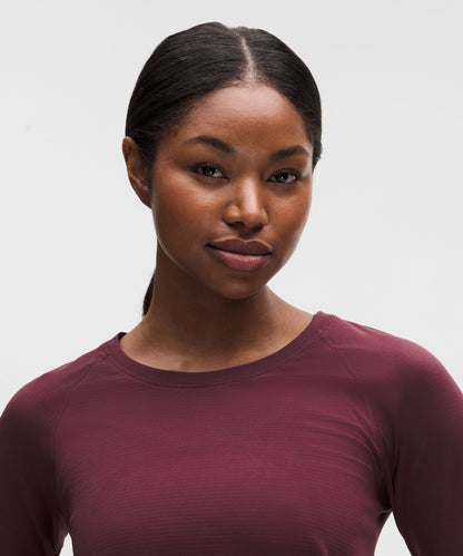 Lululemon Women's Swiftly Tech Long-Sleeve Shirt 2.0 *Waist Length