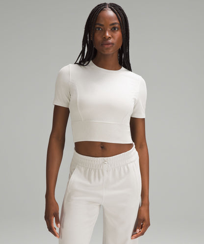 Lululemon Women's Twist-Back Ribbed Short-Sleeve Shirt