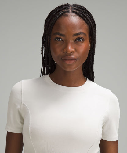 Lululemon Women's Twist-Back Ribbed Short-Sleeve Shirt
