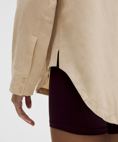 Lululemon Women's Long Button-Front Shirt