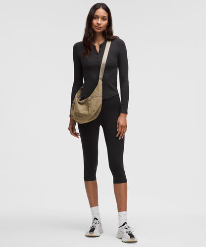 Lululemon Hold Tight Long-Sleeve Henley Black