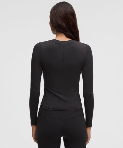 Lululemon Hold Tight Long-Sleeve Henley Black