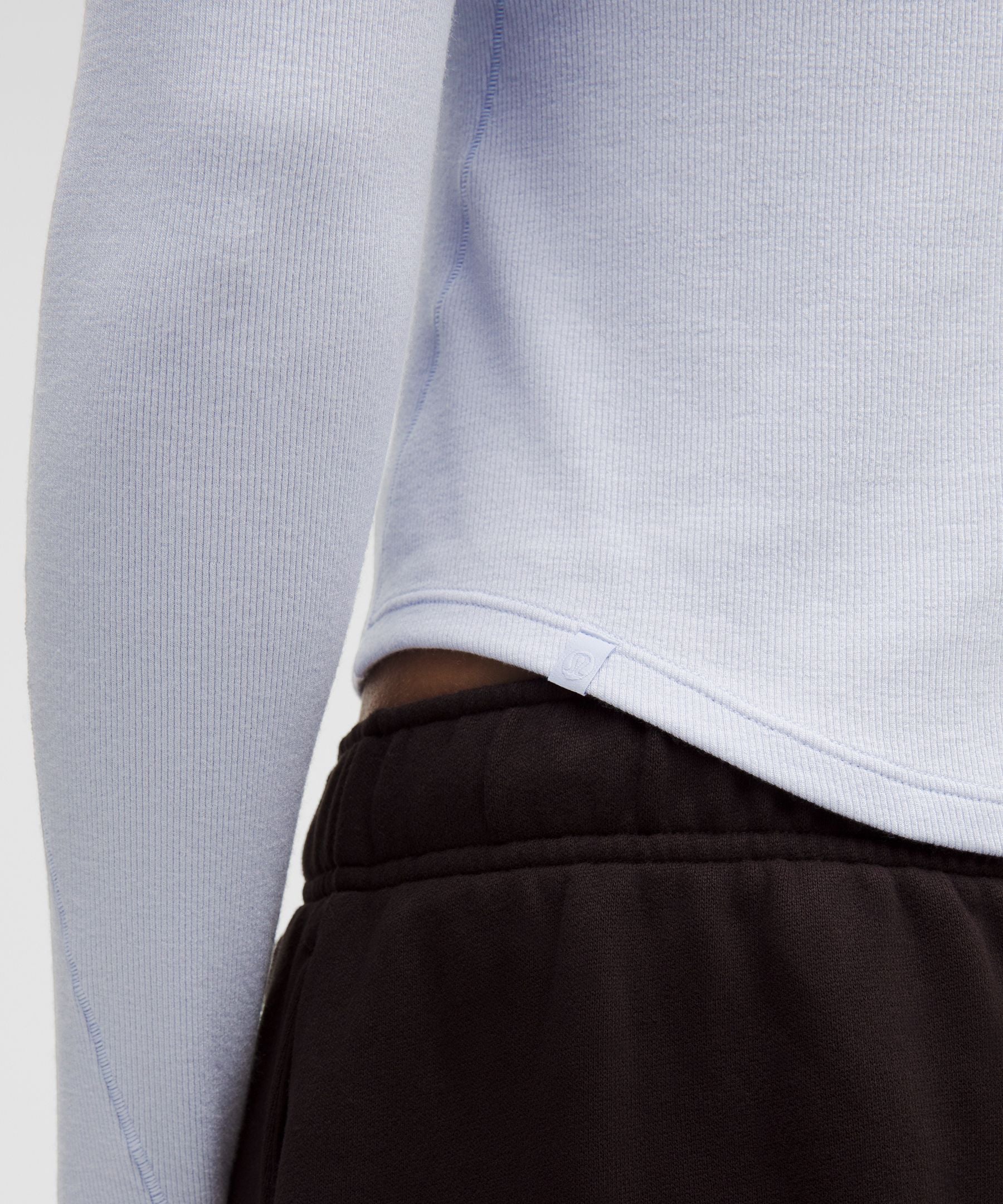 Lululemon Hold Tight Long-Sleeve Henley Serene Blue