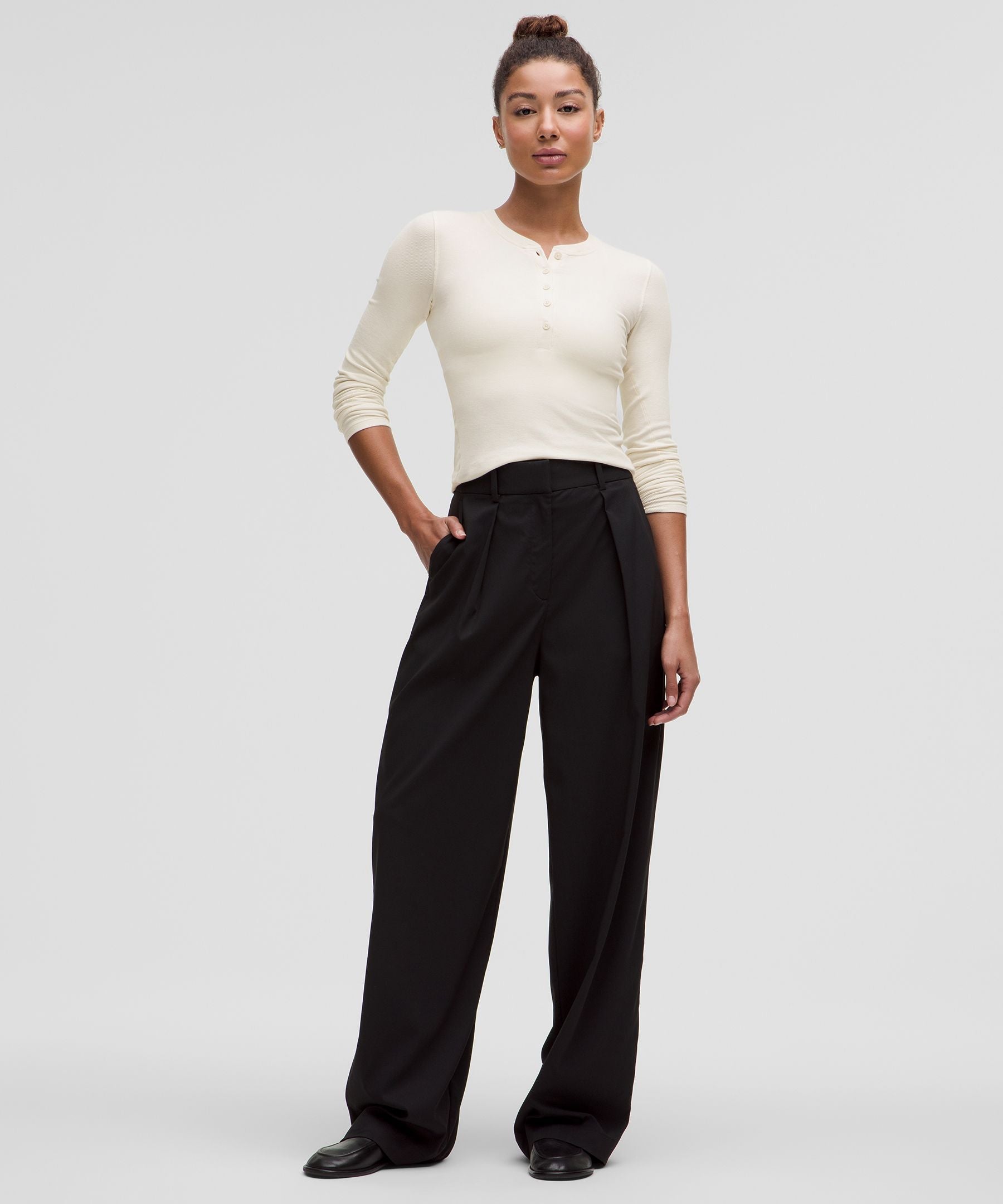 Lululemon Women's Hold Tight Long-Sleeve Henley