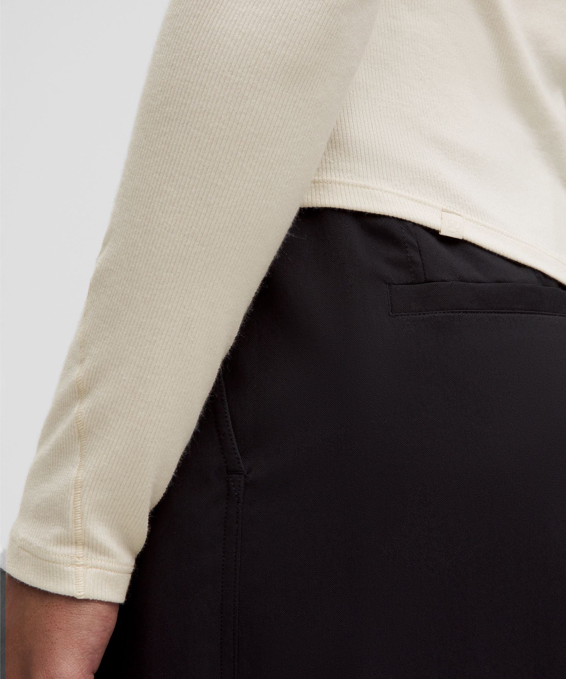 Lululemon Hold Tight Long-Sleeve Henley Light Ivory
