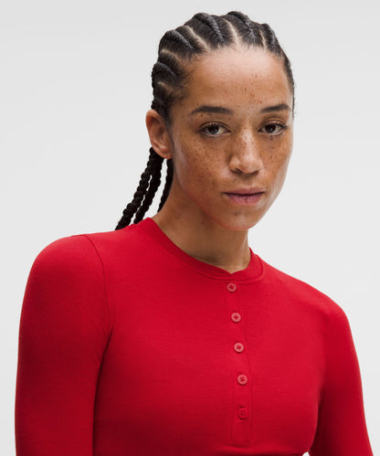 Lululemon Women's Hold Tight Long-Sleeve Henley