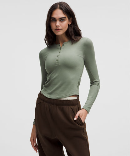 Lululemon Women's Hold Tight Long-Sleeve Henley