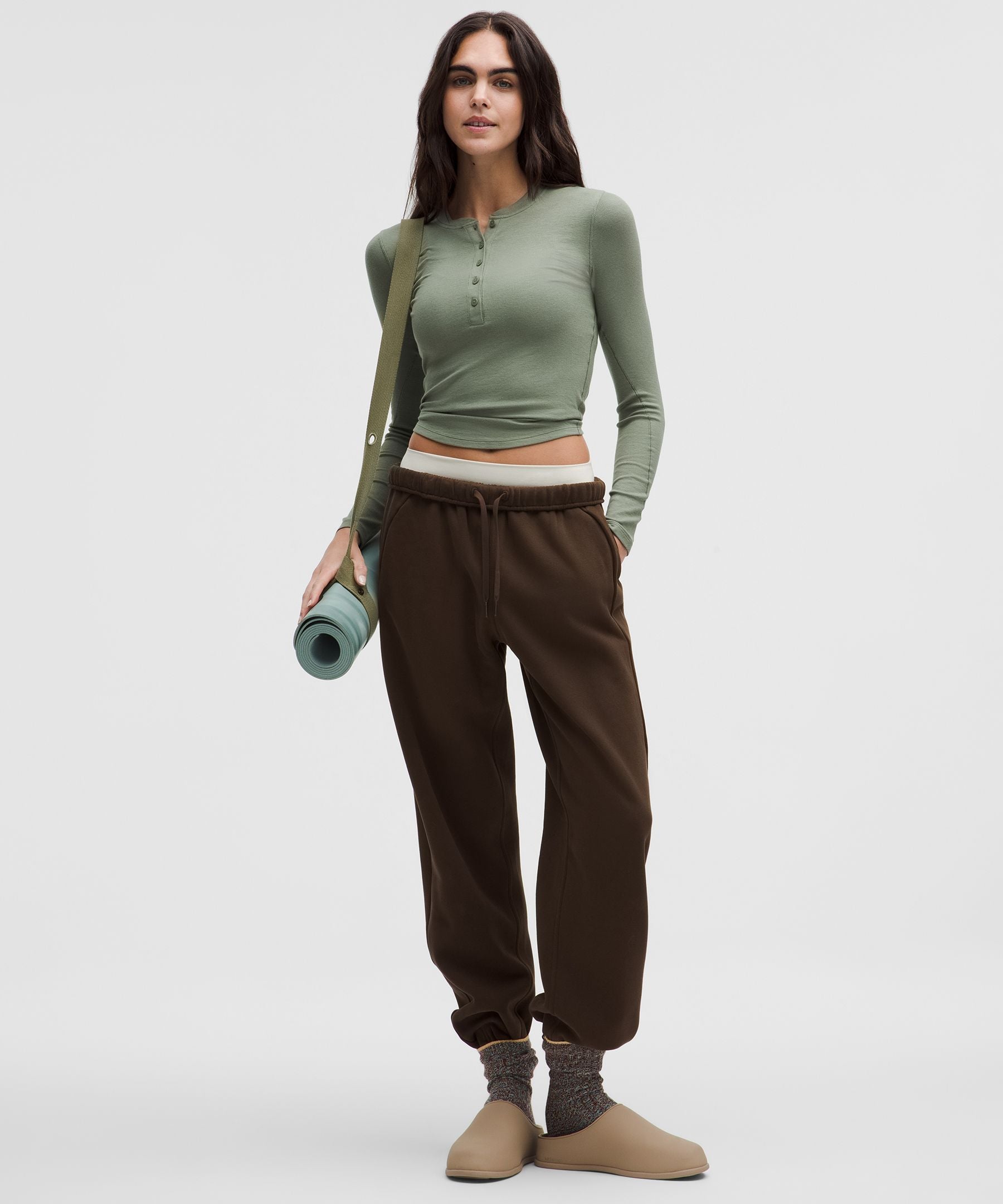 Lululemon Women's Hold Tight Long-Sleeve Henley