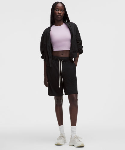 Lululemon Women's Wundermost Ultra-Soft Nulu Crewneck Cropped T-Shirt