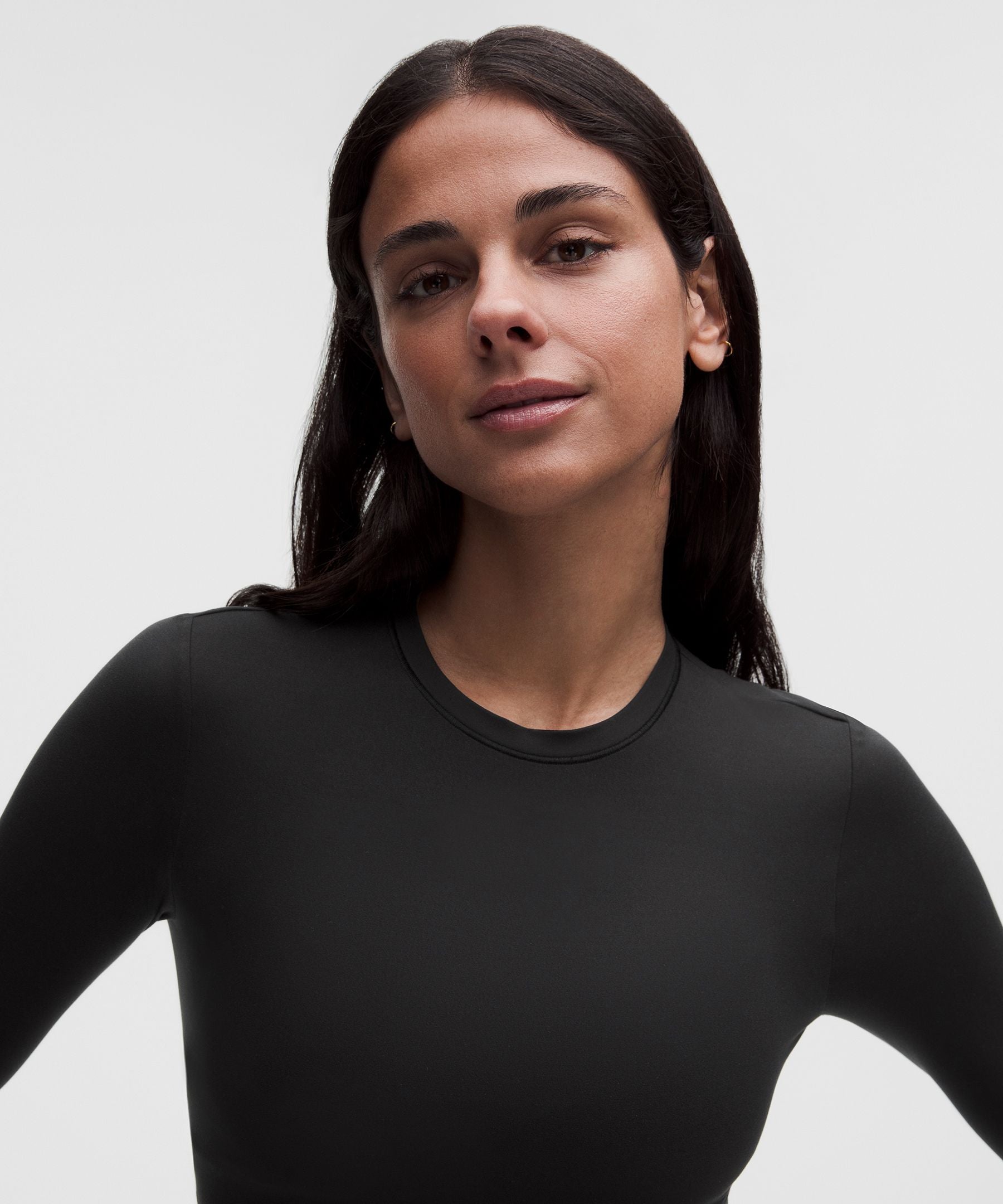 Lululemon Women's Wundermost Ultra-Soft Nulu Crewneck Long-Sleeve Shirt