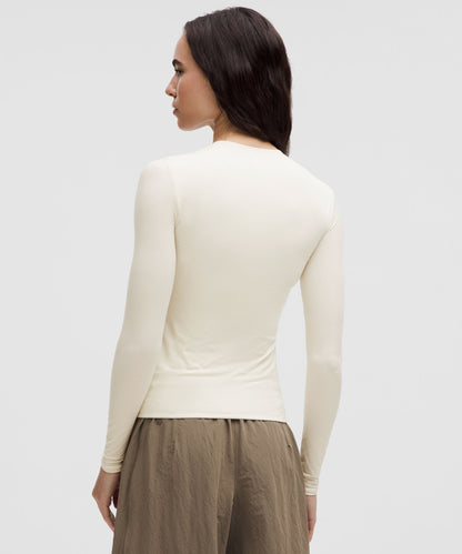 Lululemon Women's Wundermost Ultra-Soft Nulu Crewneck Long-Sleeve Shirt