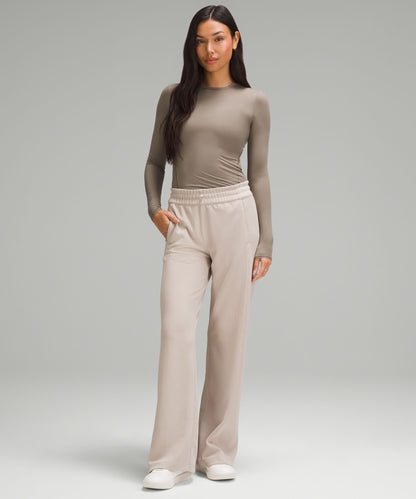 Lululemon Women's Wundermost Ultra-Soft Nulu Crewneck Long-Sleeve Shirt