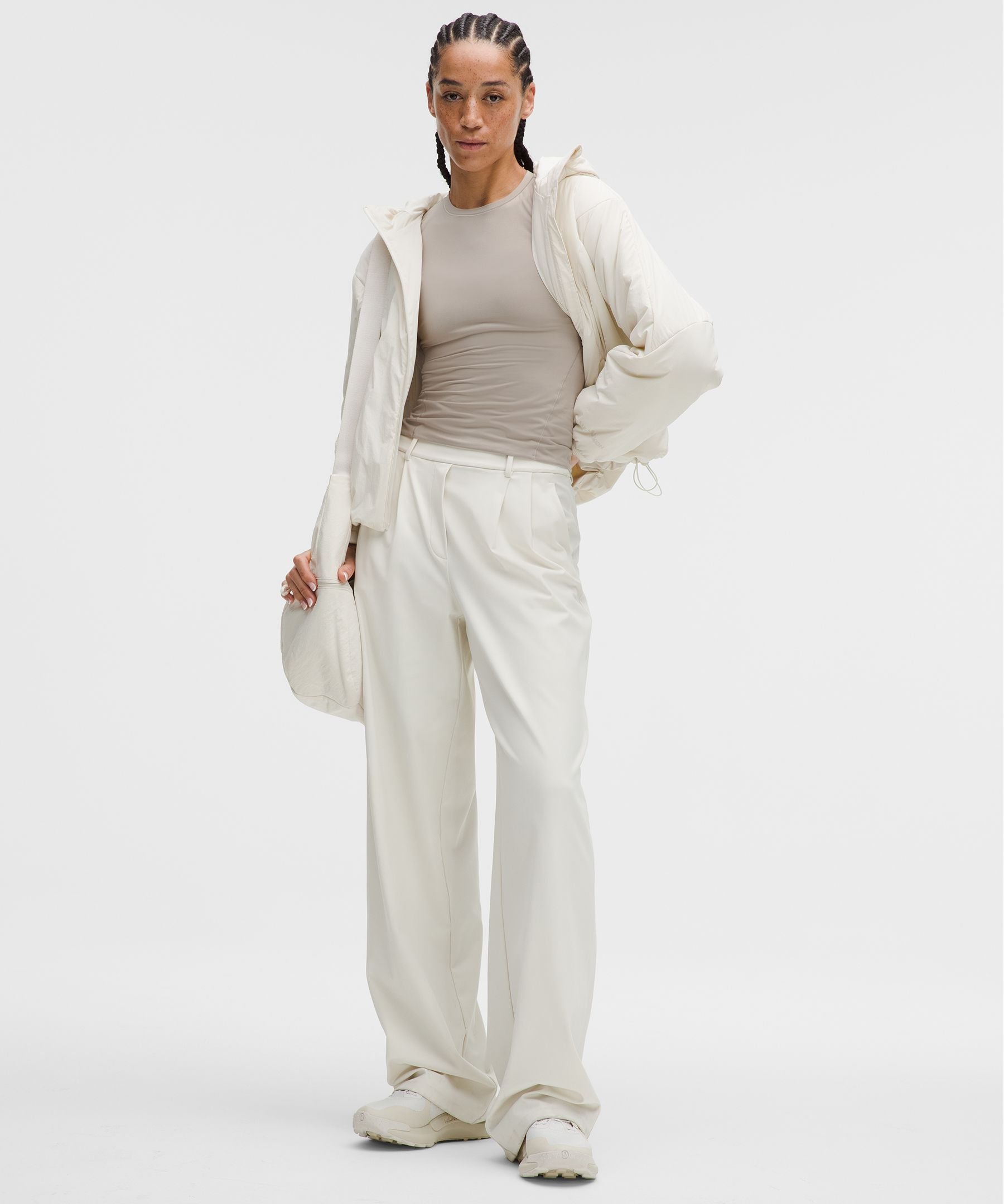 Lululemon Women's Wundermost Ultra-Soft Nulu Crewneck Long-Sleeve Shirt