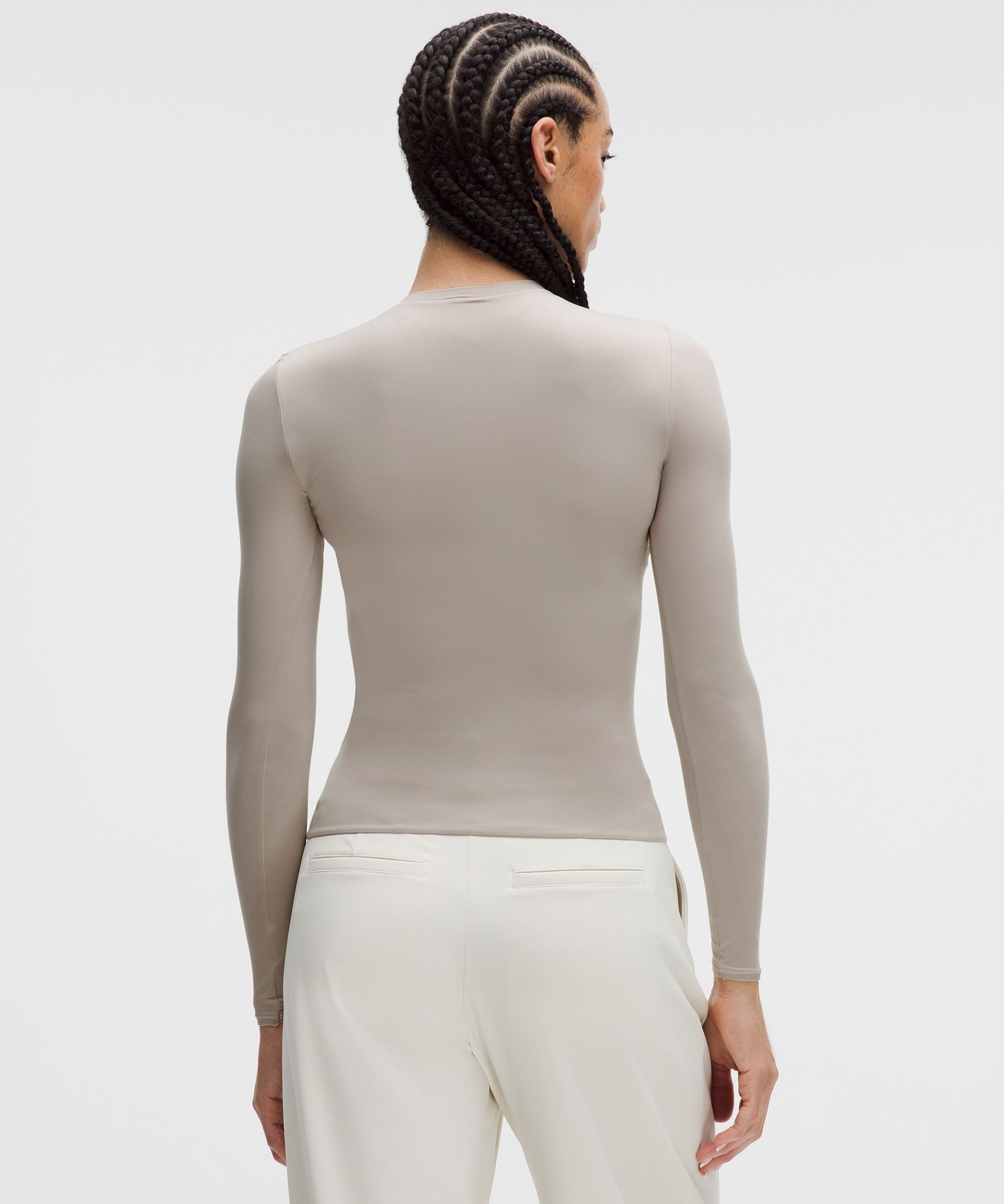 Lululemon Women's Wundermost Ultra-Soft Nulu Crewneck Long-Sleeve Shirt