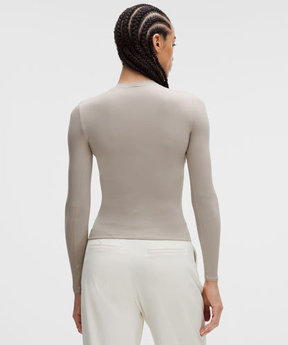 Lululemon Women's Wundermost Ultra-Soft Nulu Crewneck Long-Sleeve Shirt