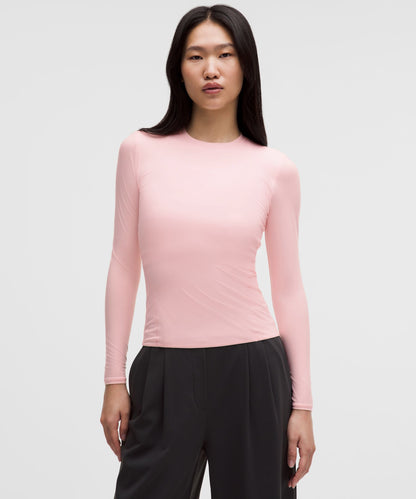 Lululemon Women's Wundermost Ultra-Soft Nulu Crewneck Long-Sleeve Shirt