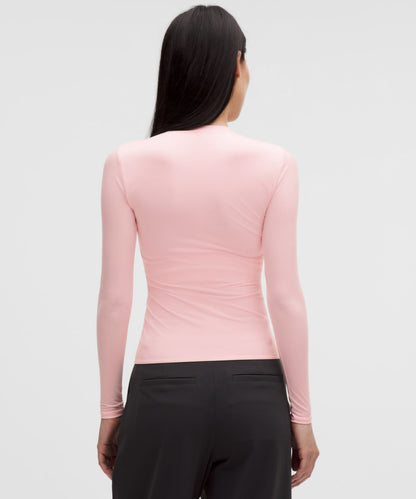 Lululemon Women's Wundermost Ultra-Soft Nulu Crewneck Long-Sleeve Shirt