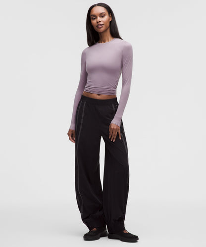 Lululemon Women's Wundermost Ultra-Soft Nulu Crewneck Long-Sleeve Shirt