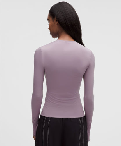 Lululemon Women's Wundermost Ultra-Soft Nulu Crewneck Long-Sleeve Shirt