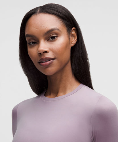 Lululemon Women's Wundermost Ultra-Soft Nulu Crewneck Long-Sleeve Shirt