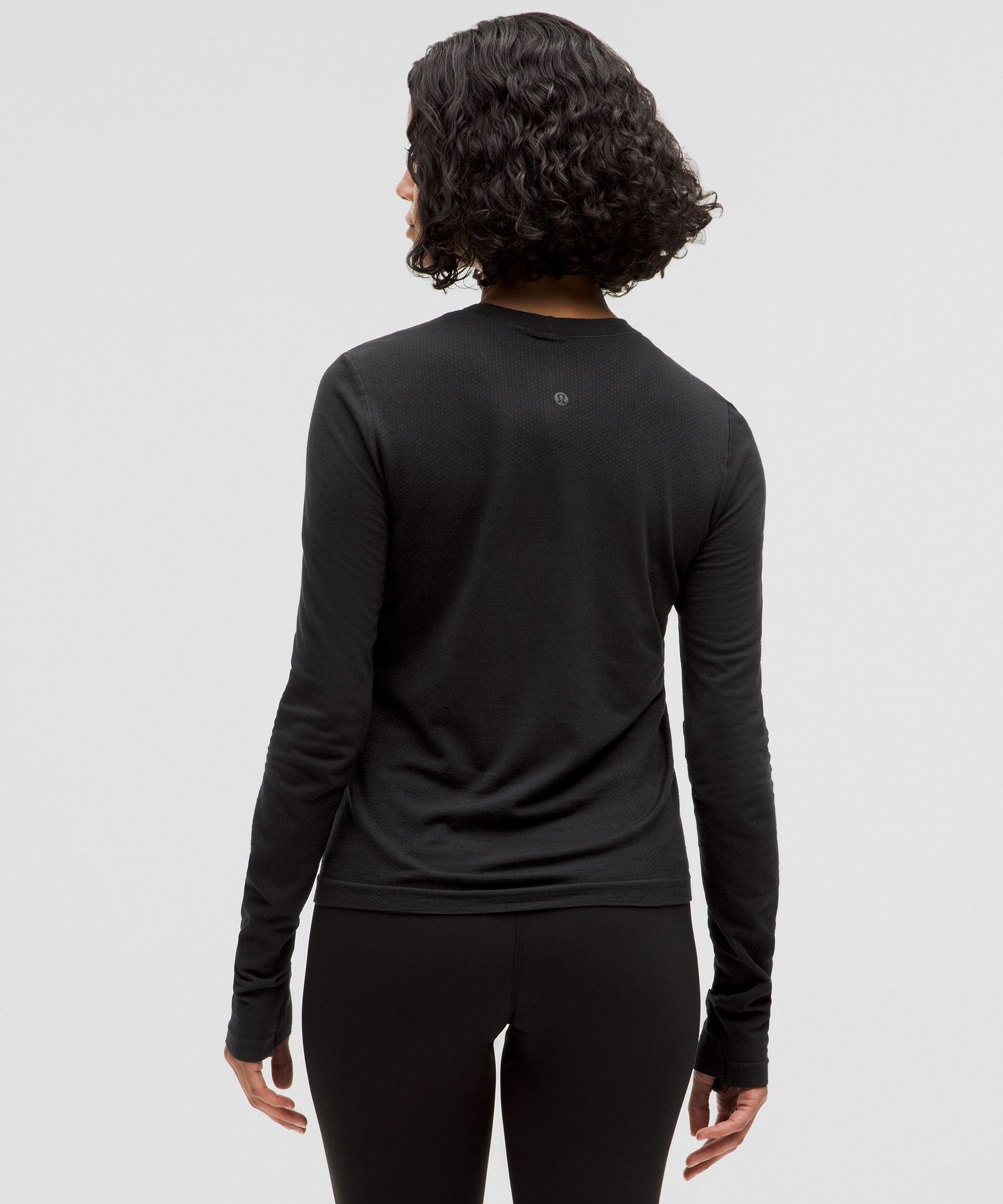 Lululemon Women's Swiftly Wool Long-Sleeve Shirt *Waist Length