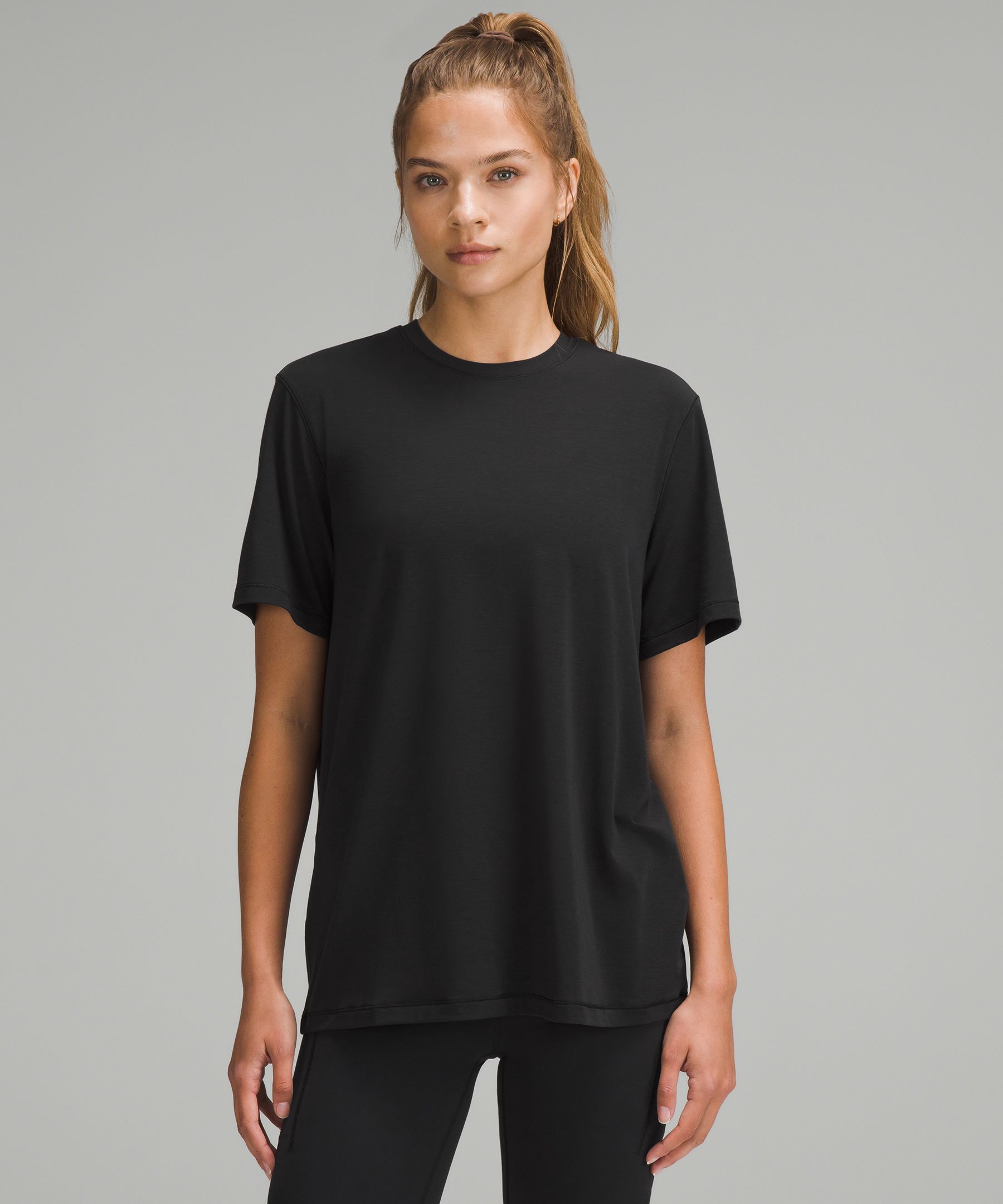 Lululemon Jersey Training Short-Sleeve Shirt Black