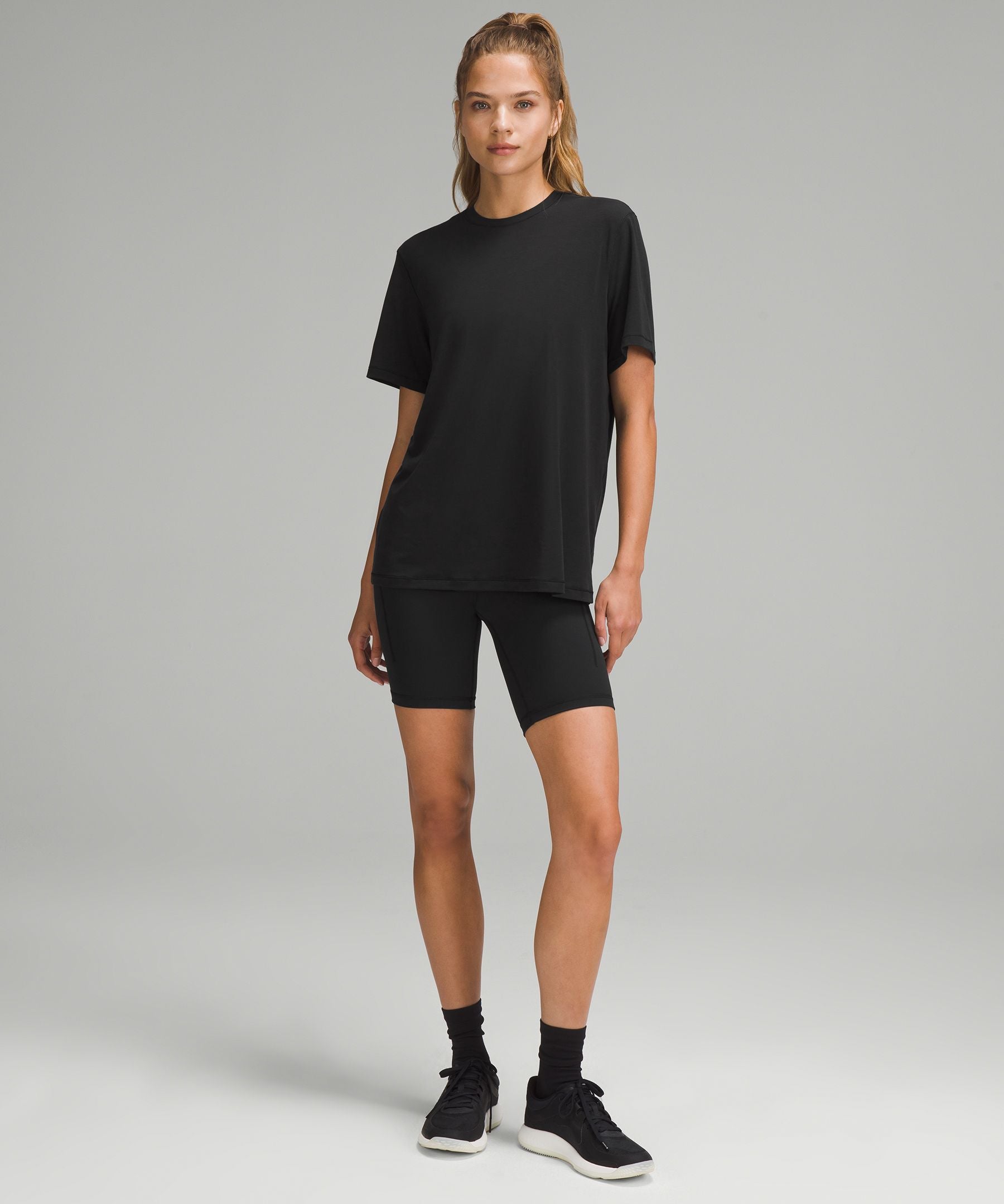 Lululemon Jersey Training Short-Sleeve Shirt Black
