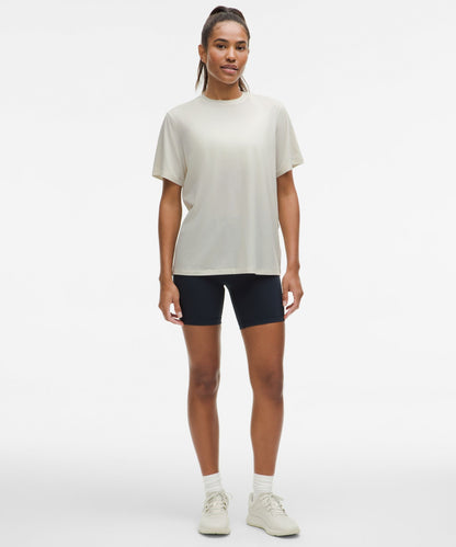 Lululemon Jersey Training Short-Sleeve Shirt Bone