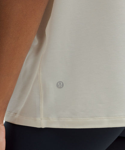 Lululemon Jersey Training Short-Sleeve Shirt Bone