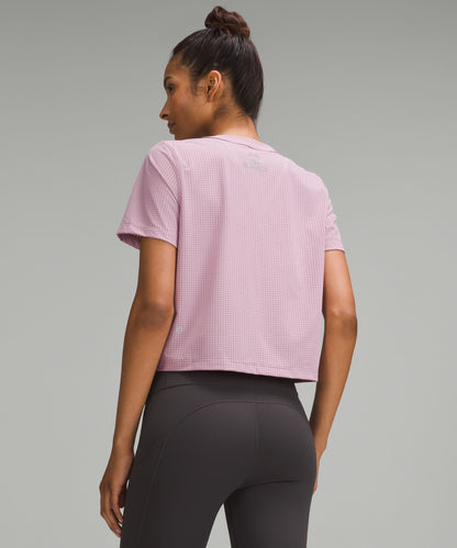 Lululemon Women's Breathable Running Short-Sleeve Shirt *Graphic