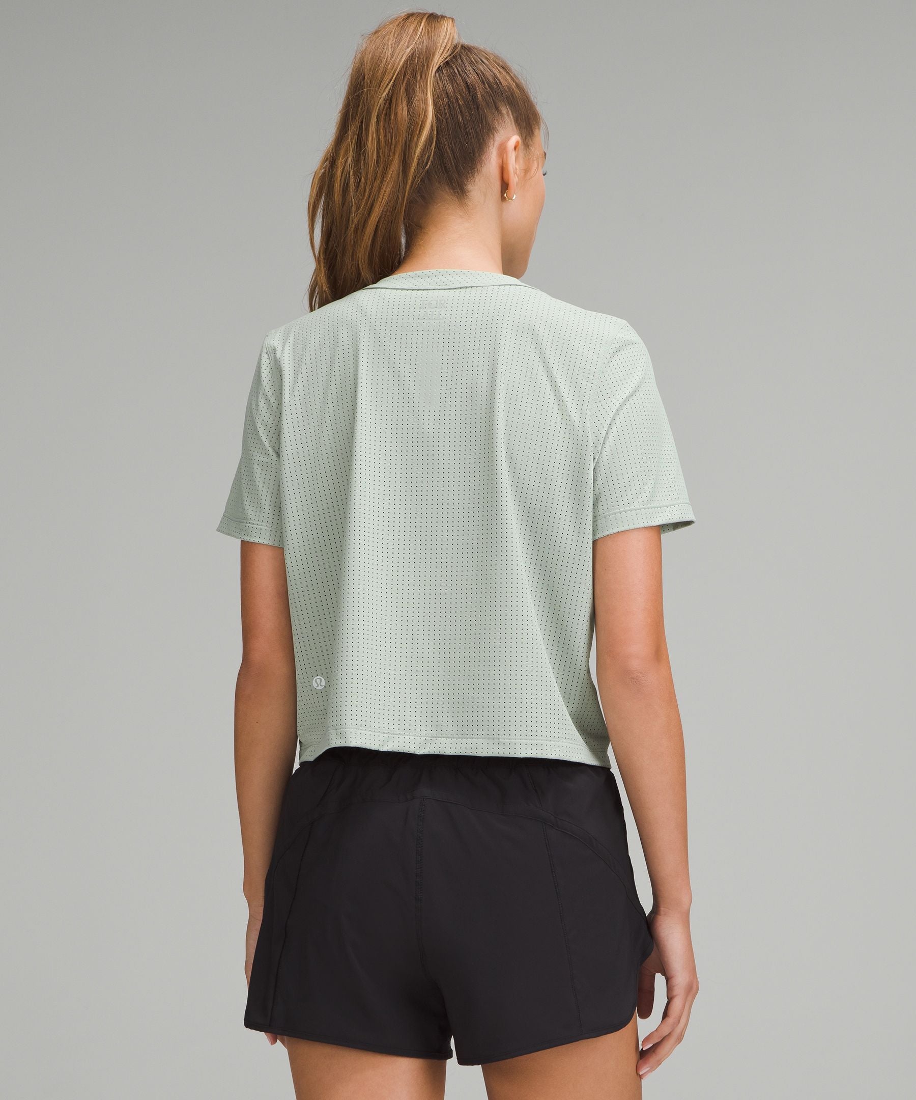 Lululemon Women's Breathable Running Short-Sleeve Shirt *Graphic
