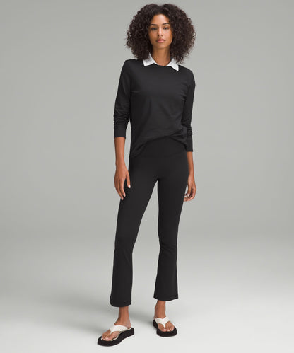 Lululemon Women's Organic Cotton Crewneck Long-Sleeve Shirt
