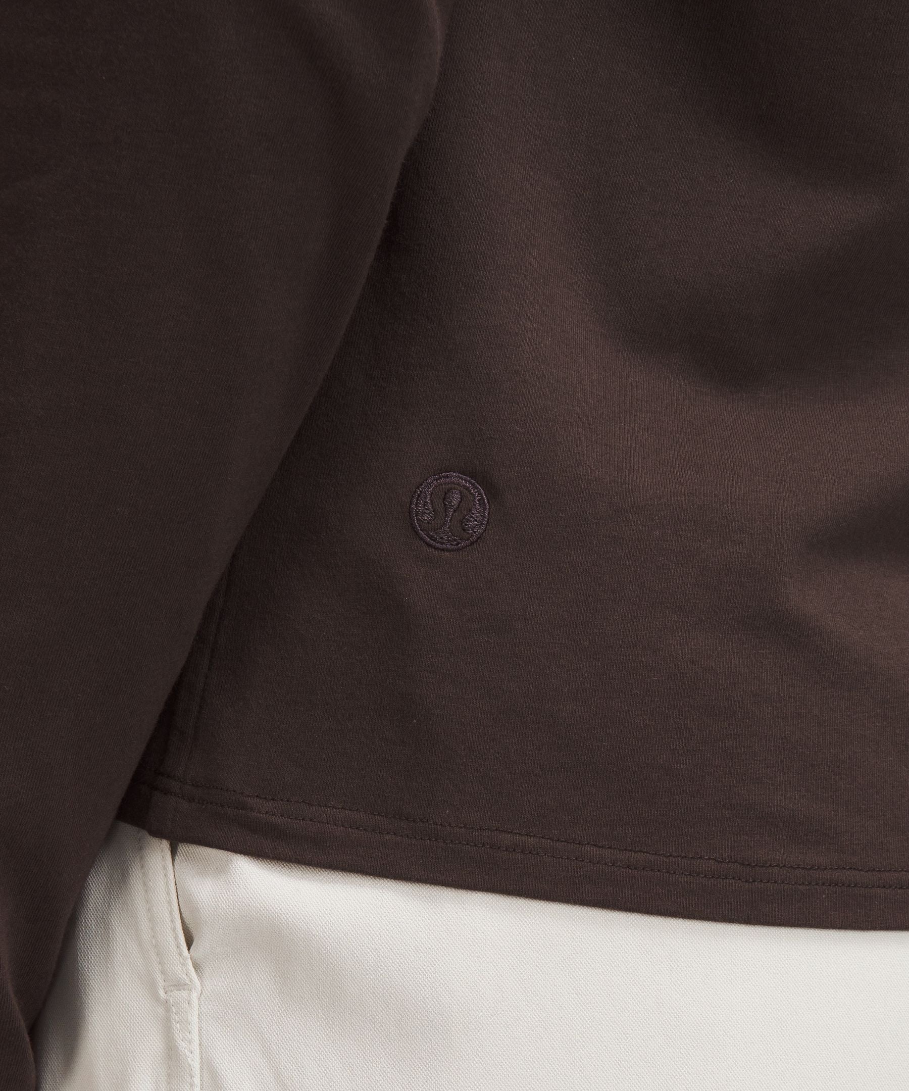 Lululemon Women's Organic Cotton Crewneck Long-Sleeve Shirt