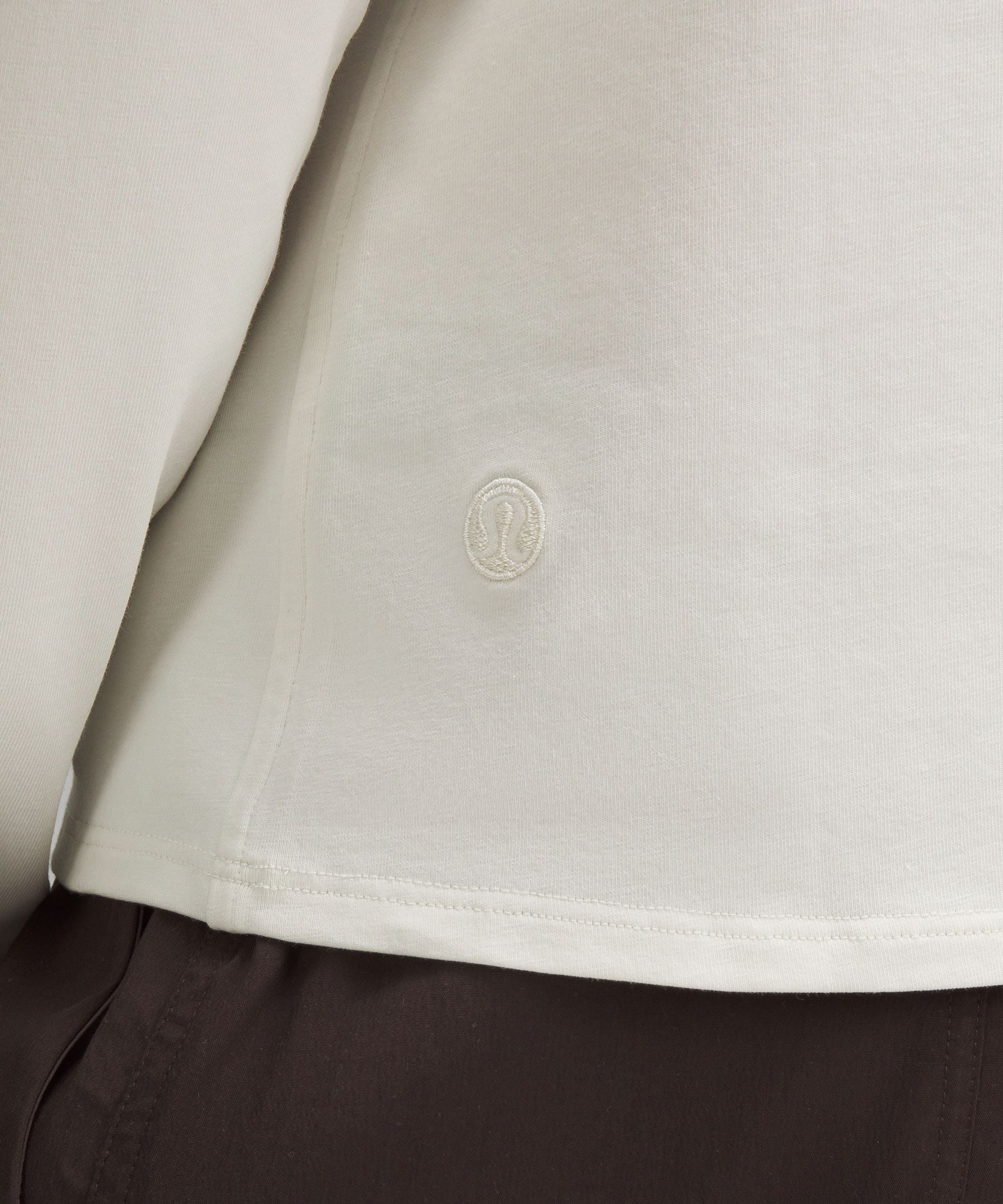 Lululemon Women's Organic Cotton Crewneck Long-Sleeve Shirt