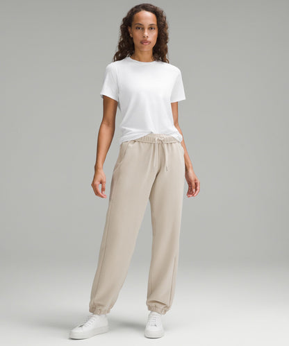 Lululemon Women's Organic Cotton Straight-Hem Crewneck T-Shirt