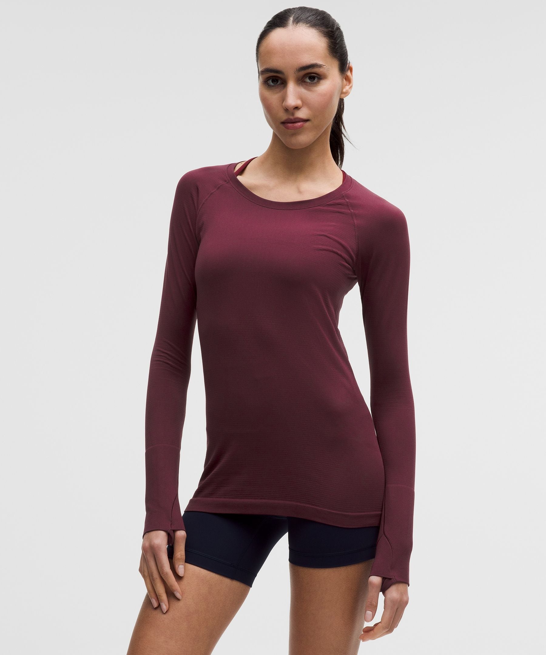 Lululemon Women's Swiftly Tech Long-Sleeve Shirt 2.0 *Hip Length