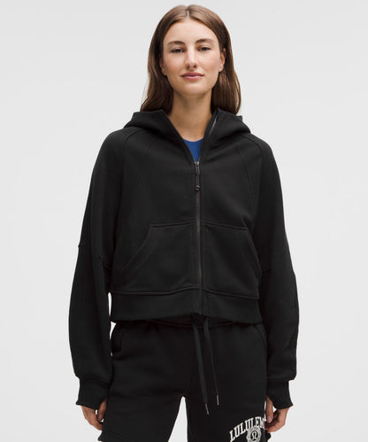 Lululemon Scuba Oversized Full-Zip Hoodie Black