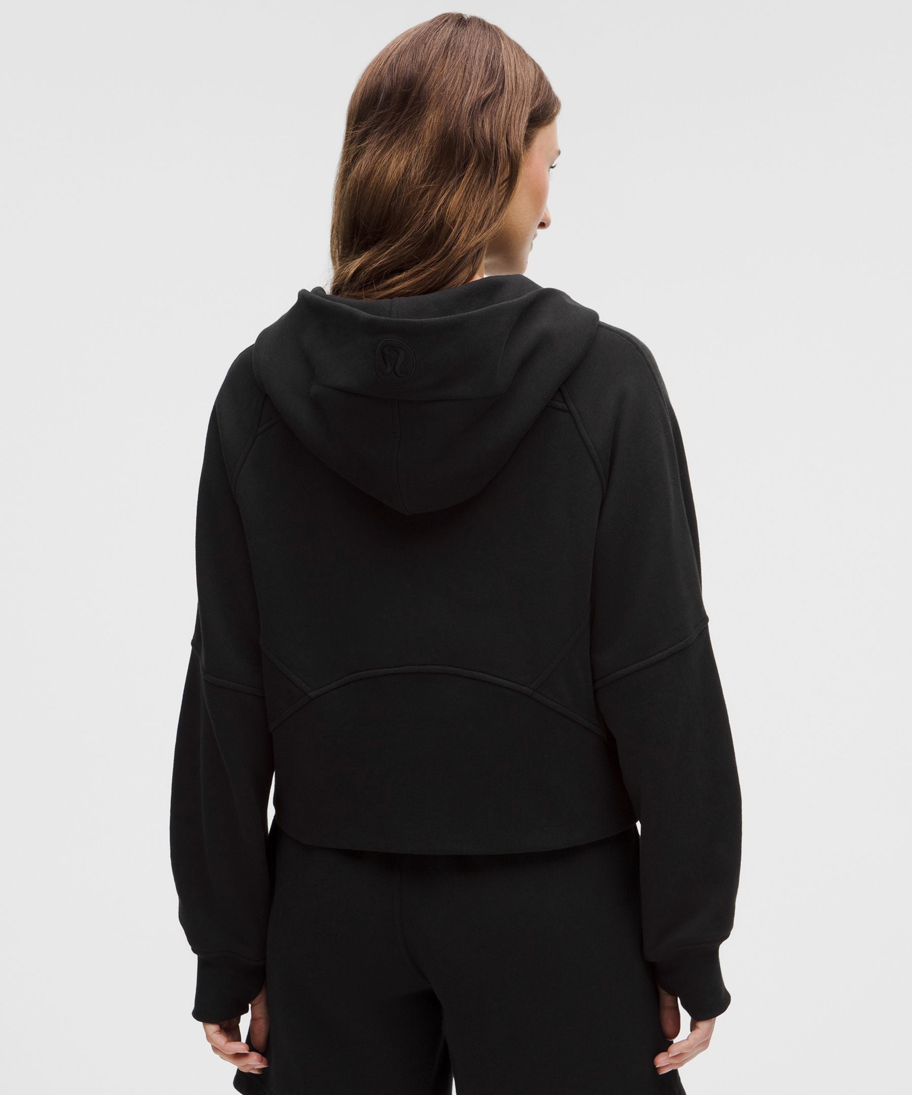 Lululemon Scuba Oversized Full-Zip Hoodie Black