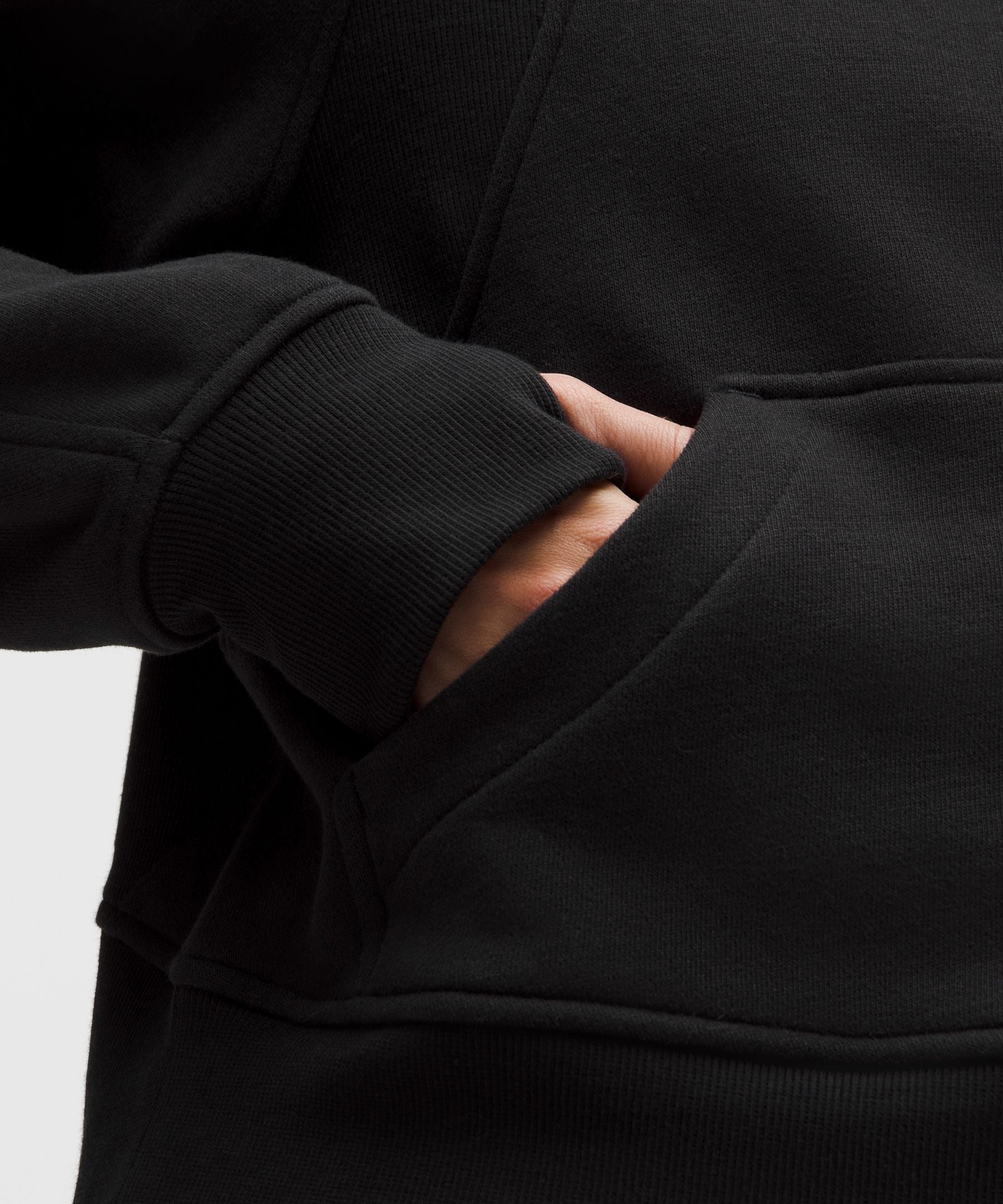 Lululemon Scuba Oversized Full-Zip Hoodie Black