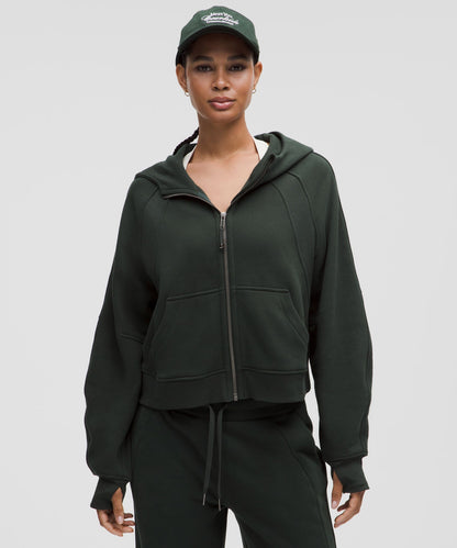 Lululemon Scuba Oversized Full-Zip Hoodie Rainforest Green
