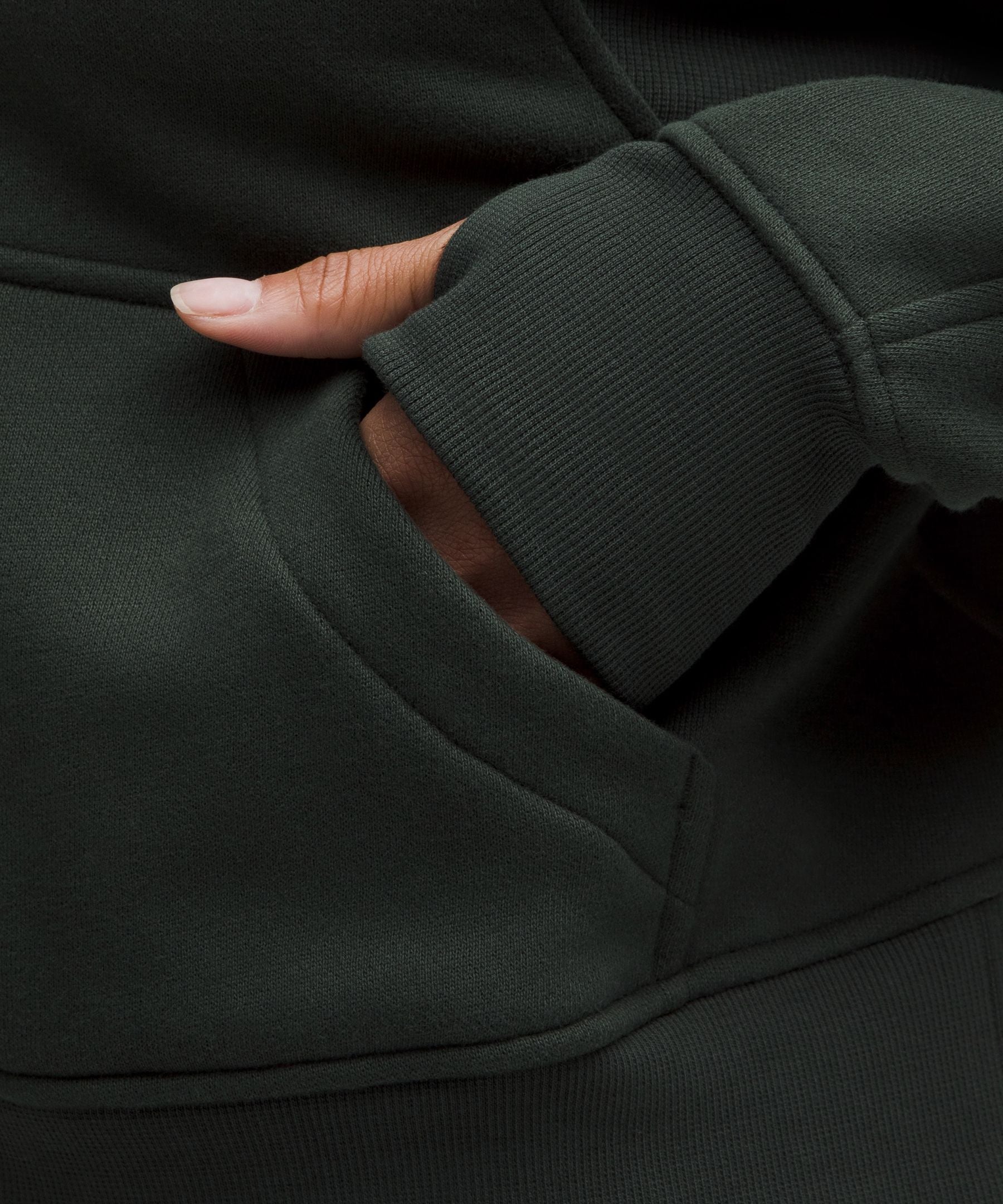 Lululemon Scuba Oversized Full-Zip Hoodie Rainforest Green