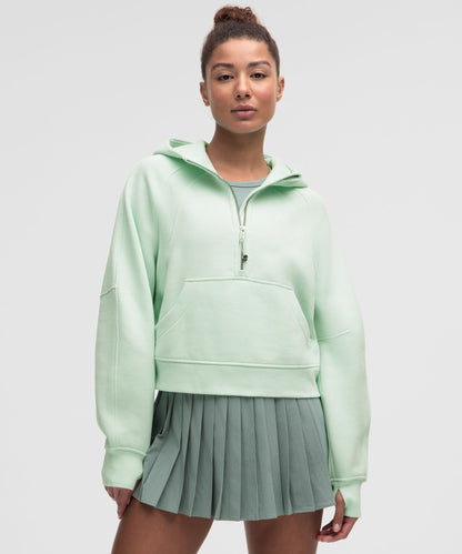 Lululemon Scuba Oversized Half-Zip Hoodie Sea Mist