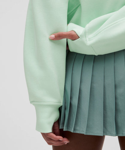 Lululemon Scuba Oversized Half-Zip Hoodie Sea Mist