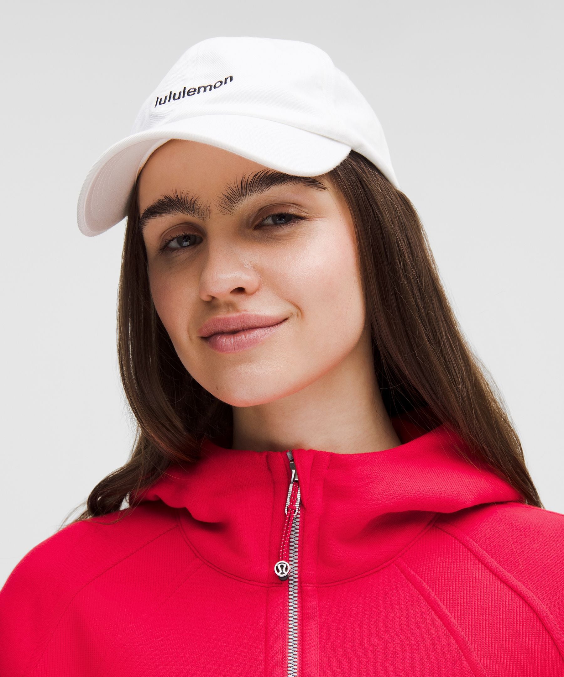 Lululemon Scuba Oversized Half-Zip Hoodie Lulu Red
