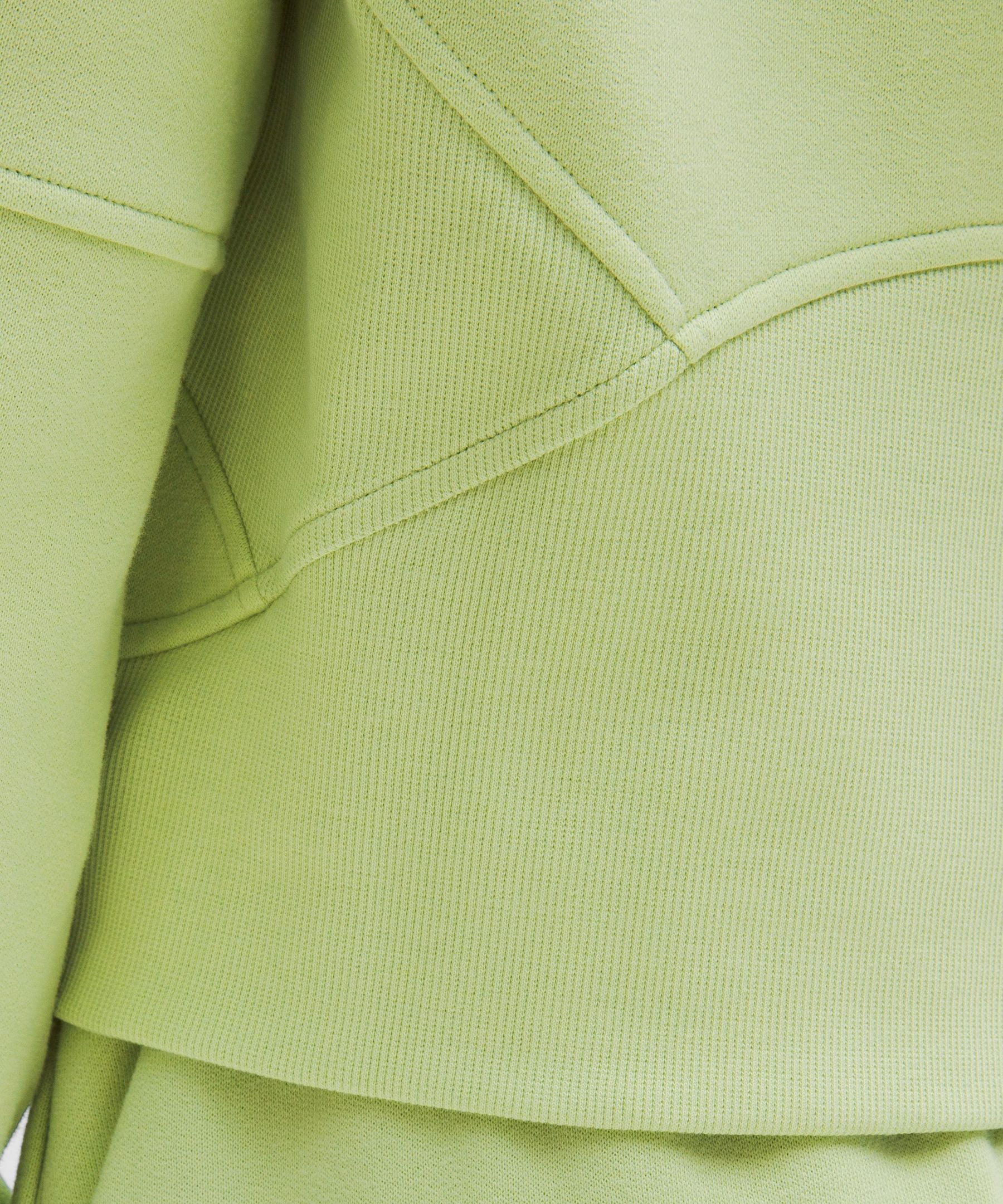 Lululemon Scuba Oversized Half-Zip Hoodie Lemongrass