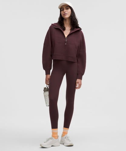Lululemon Scuba Oversized Half-Zip Hoodie Goodnight Plum