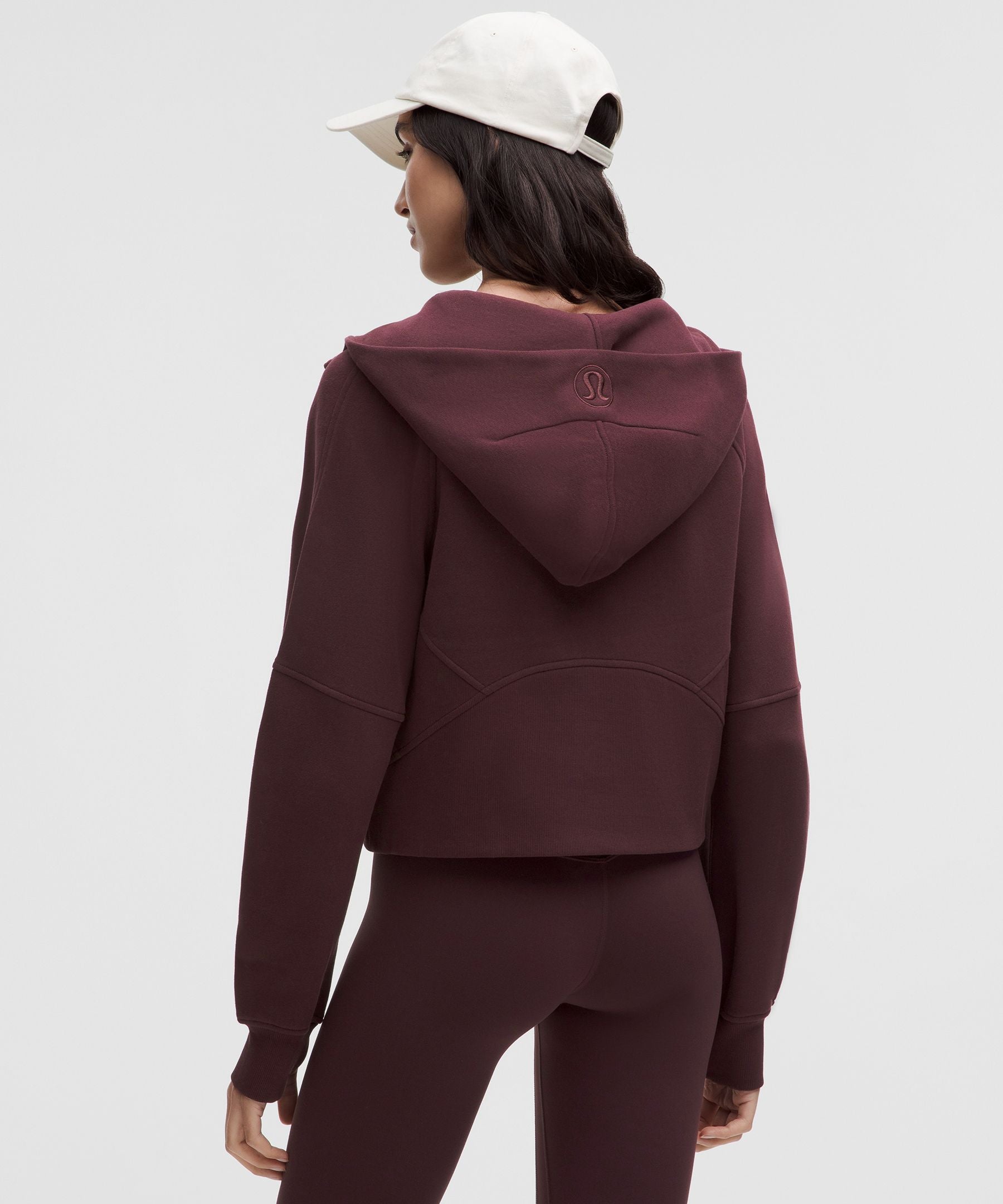 Lululemon Scuba Oversized Half-Zip Hoodie Goodnight Plum