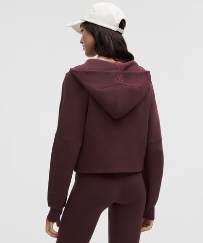 Lululemon Scuba Oversized Half-Zip Hoodie Goodnight Plum