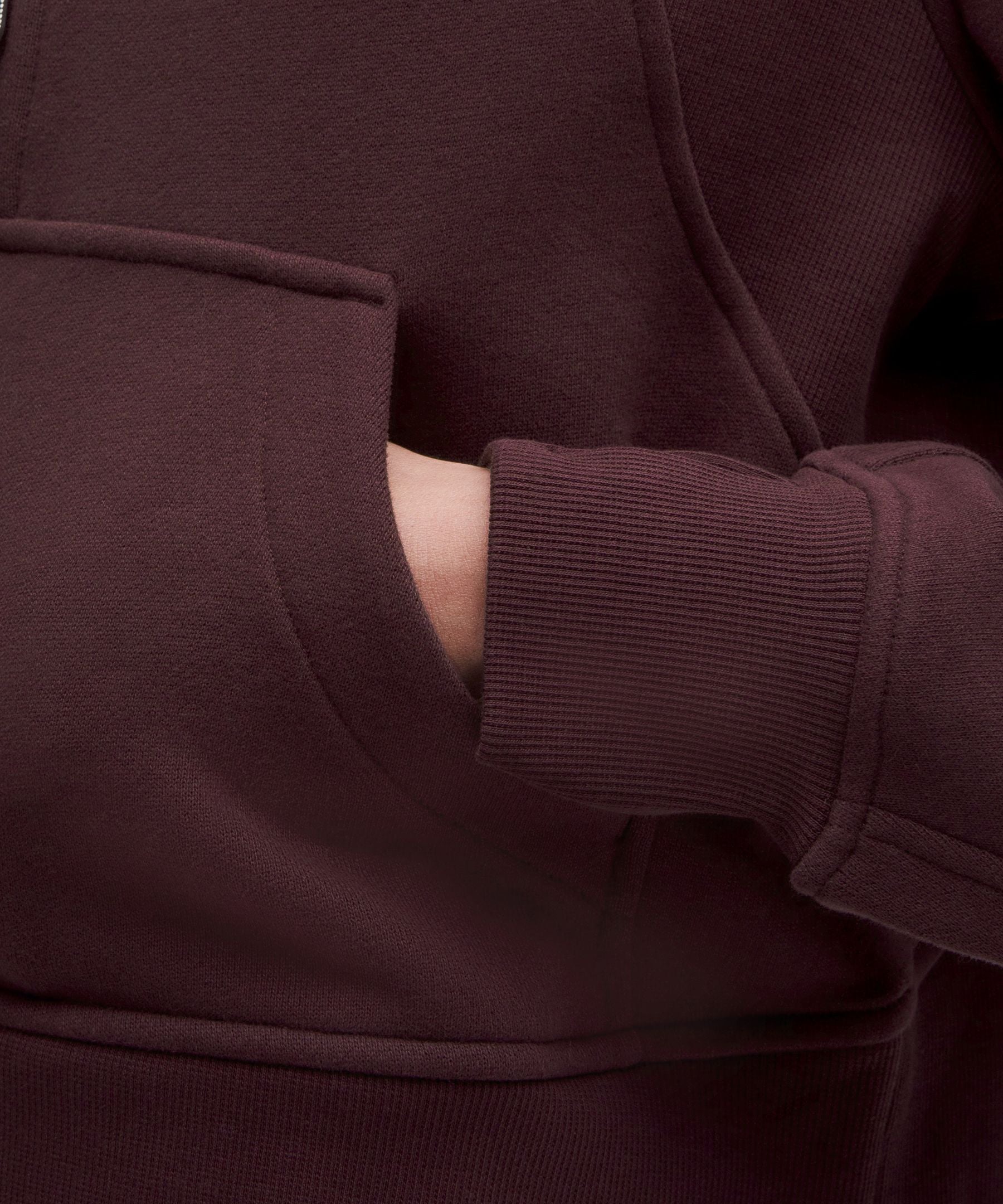 Lululemon Scuba Oversized Half-Zip Hoodie Goodnight Plum