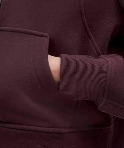 Lululemon Scuba Oversized Half-Zip Hoodie Goodnight Plum